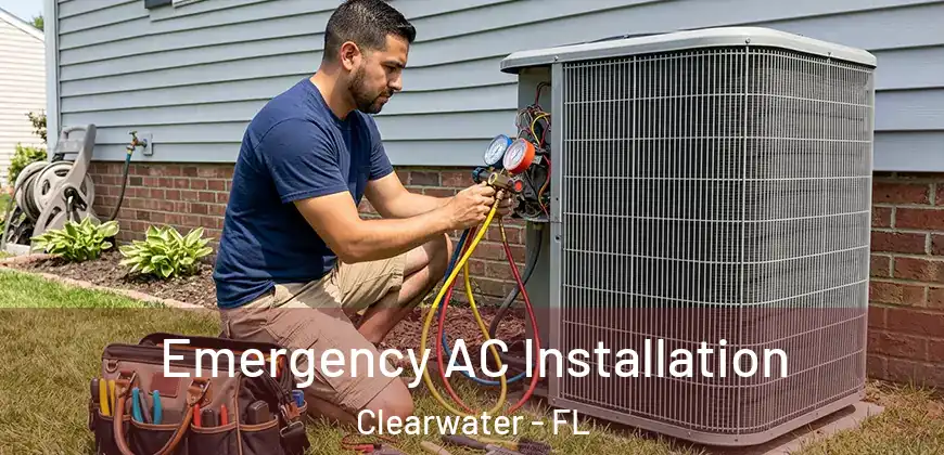  Emergency AC Installation Clearwater - FL