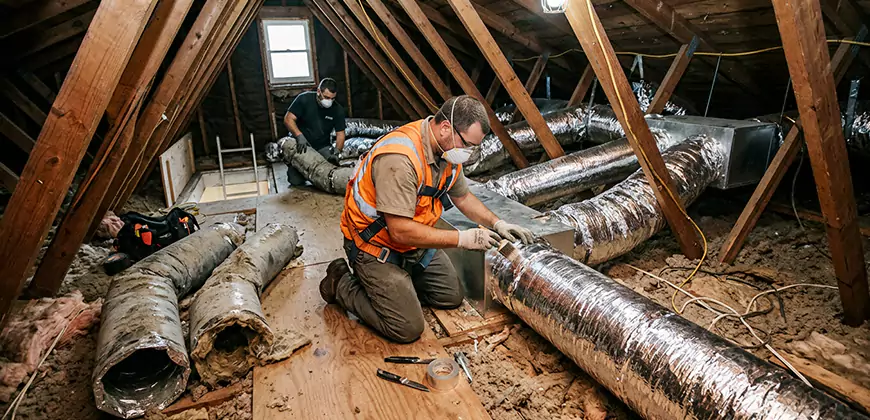 AC Duct Replacement in Clearwater