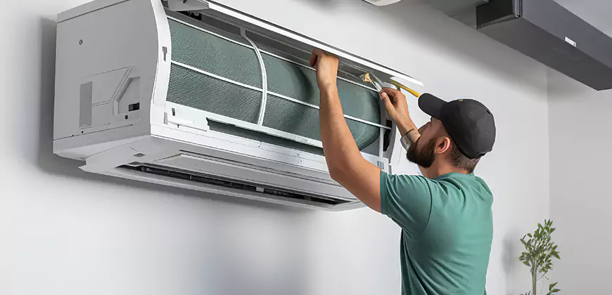 Bathroom and Small Space Ductless Installation in Clearwater