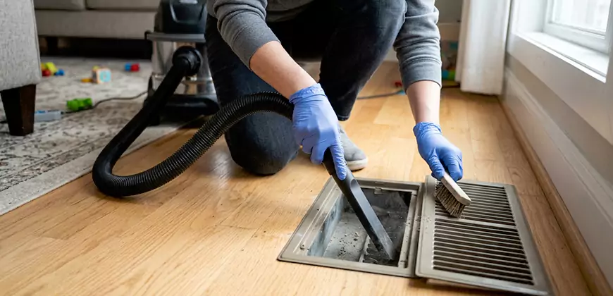 Ducted Heating Filter Cleaning in Clearwater