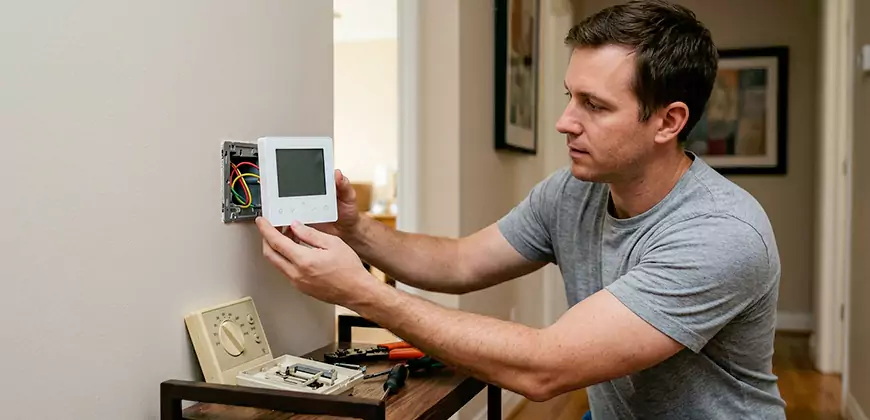 Heat Pump Thermostat Configuration in Clearwater